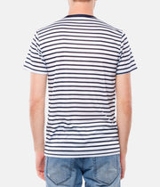 STANDARD STRIPE T-SHIRT NAVY