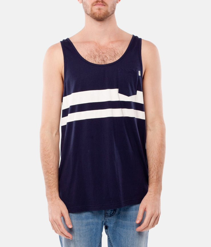 DEUCE SINGLET NAVY