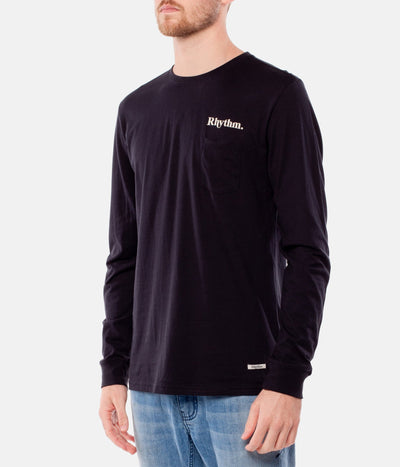 SUN LS T-SHIRT BLACK