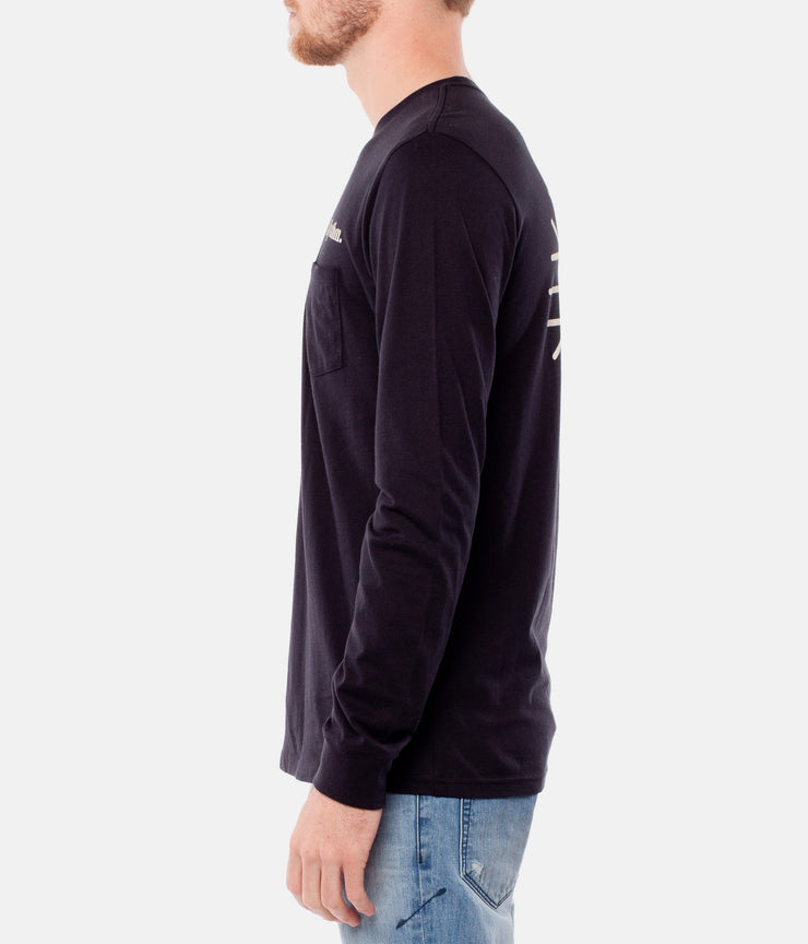 SUN LS T-SHIRT BLACK