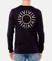 SUN LS T-SHIRT BLACK