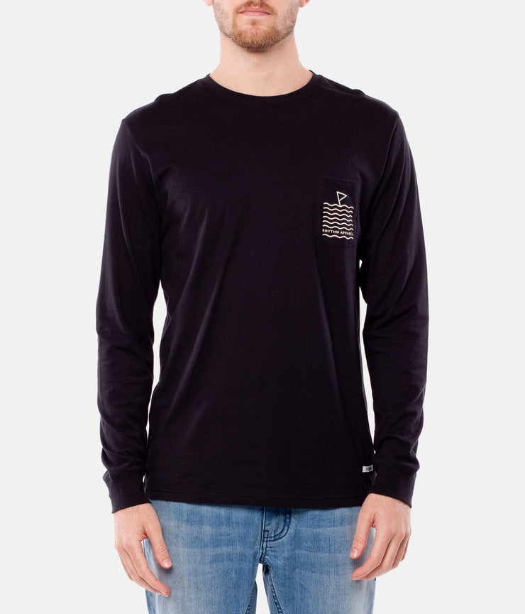 SWIM LS T-SHIRT BLACK