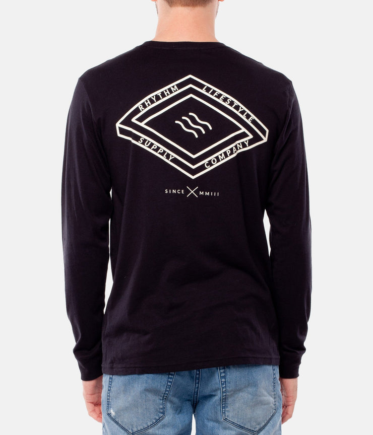 SWIM LS T-SHIRT BLACK