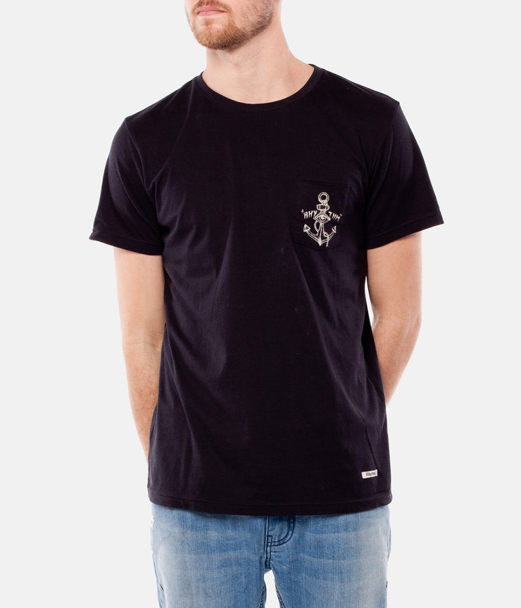 LOST AT SEA T-SHIRT BLACK