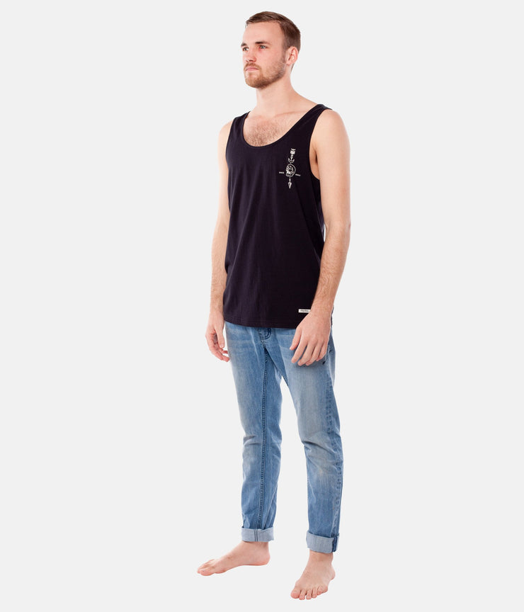 SUPPLY CO SINGLET BLACK