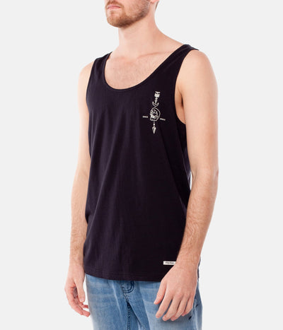 SUPPLY CO SINGLET BLACK