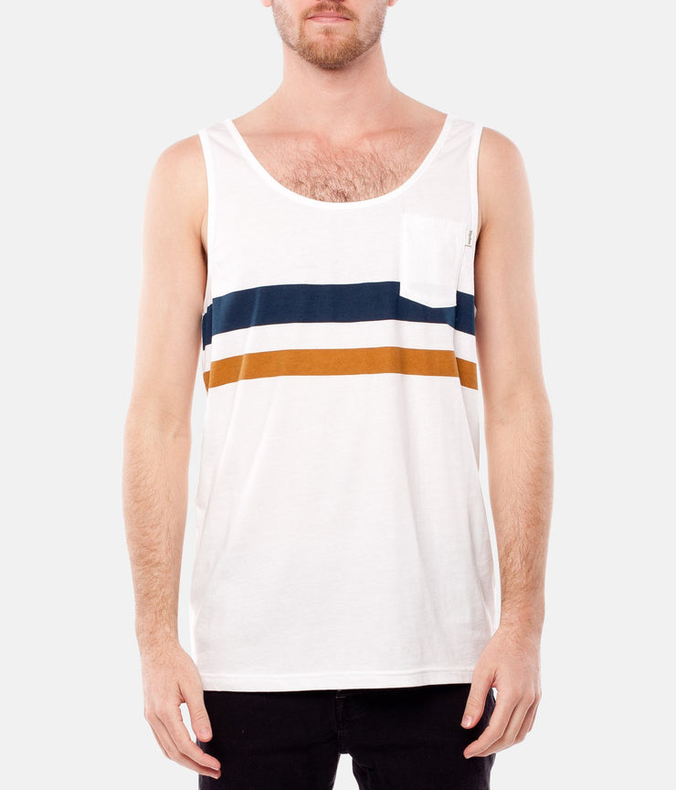 DEUCE SINGLET WHITE
