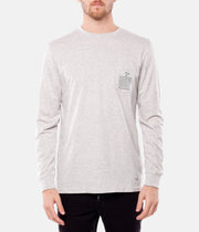 SWIM LS T-SHIRT GREY MARLE