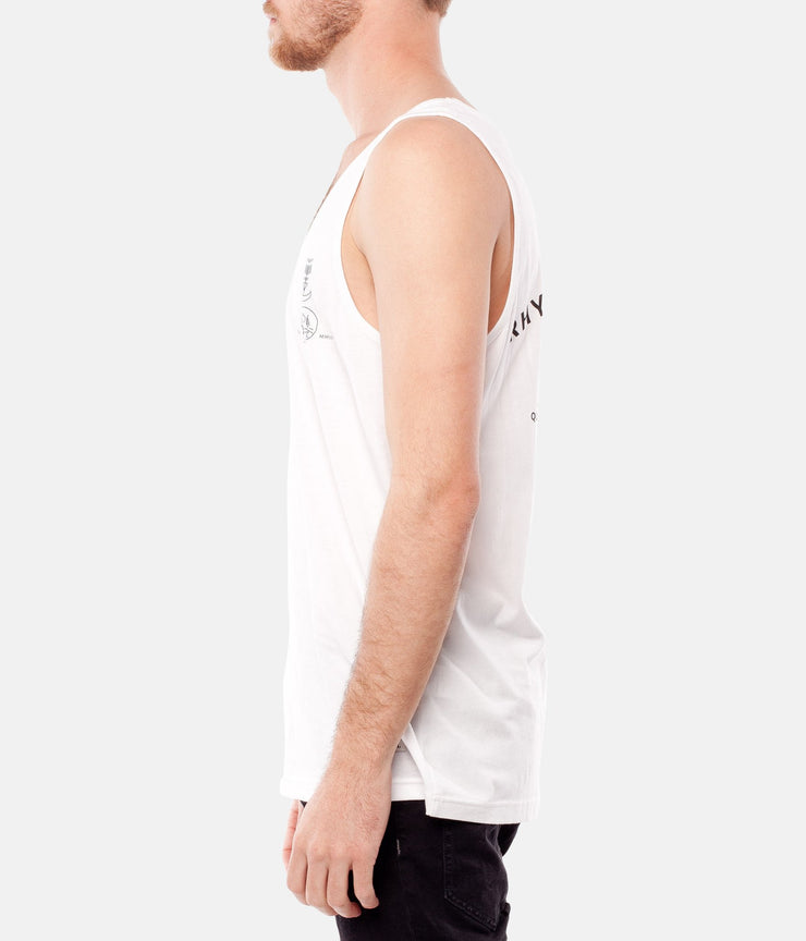 SUPPLY CO SINGLET WHITE