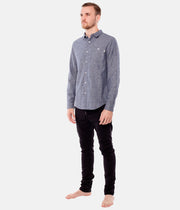 COLLINS LS SHIRT BLUE