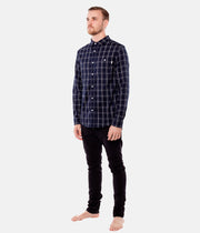 FLINDERS LS SHIRT NAVY