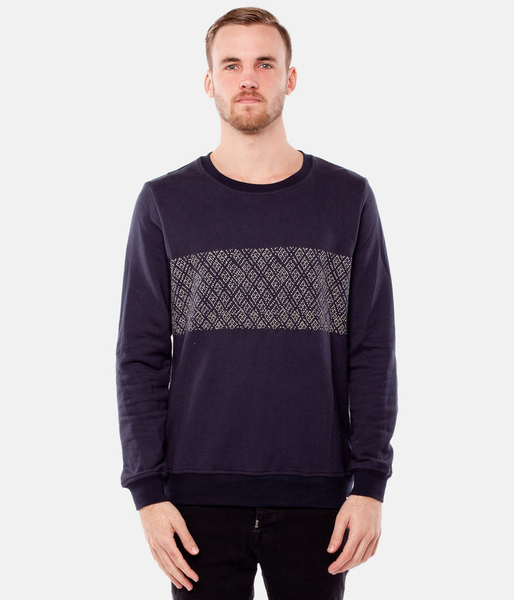 STITCH PULLOVER NAVY