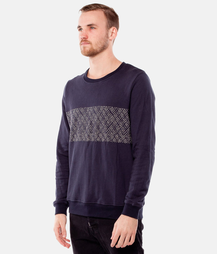 STITCH PULLOVER NAVY