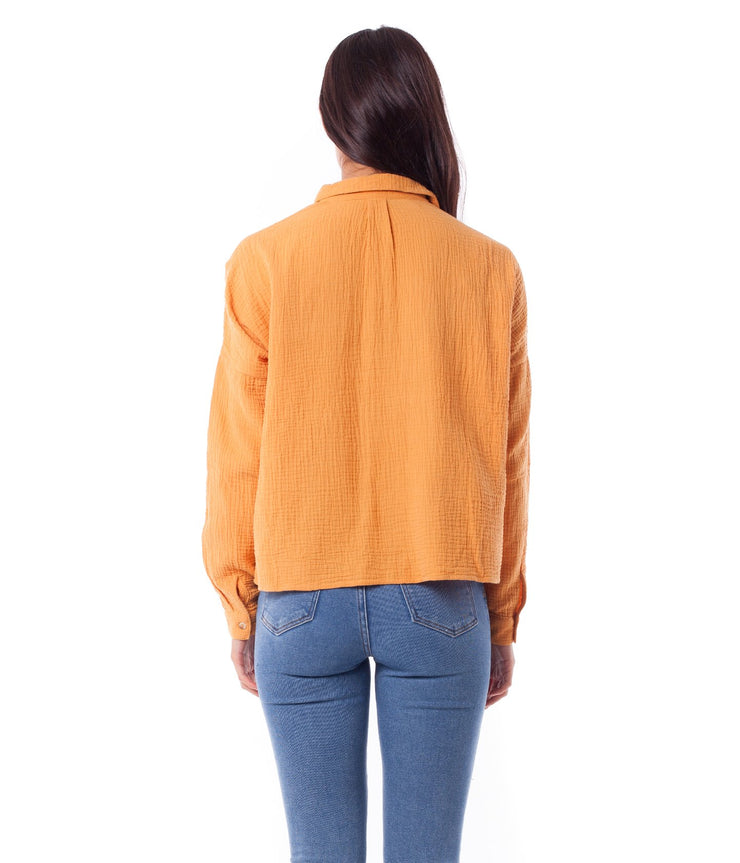 CAMILLE SHIRT MARIGOLD