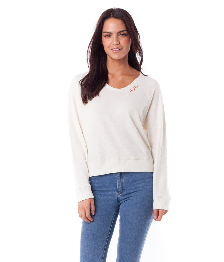 HUDSON PULLOVER ECRU