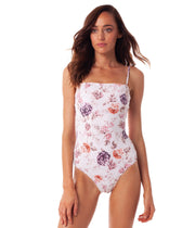 ANTIGUA BANDEAU ONEPIECE WHITE