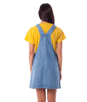BROOKLYN PINAFORE DRESS DENIM