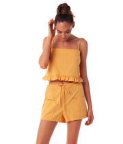 OASIS SHORT MUSTARD