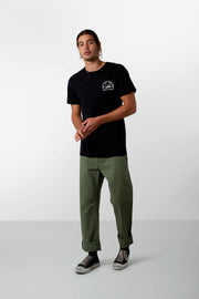 CENTRAL T-SHIRT BLACK