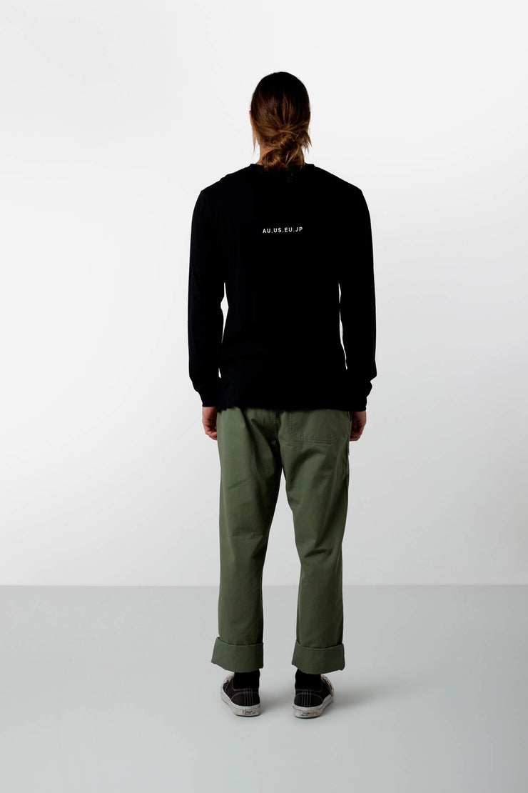 BASE LS T-SHIRT BLACK