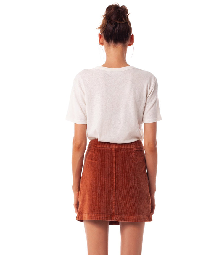 EDINBURGH SKIRT RUST