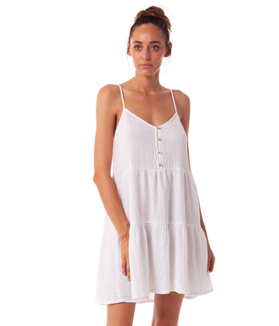 CAMILLE DRESS WHITE