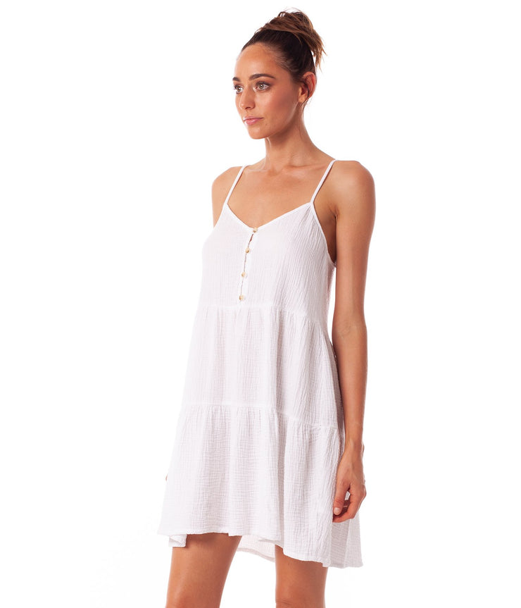CAMILLE DRESS WHITE