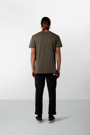 BASIC SLUB T-SHIRT OLIVE
