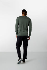 EVERYDAY WASH LS T-SHIRT OLIVE