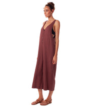 AMALFI JUMPSUIT BRANDY