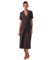CAMILLE WRAP DRESS JUNGLE