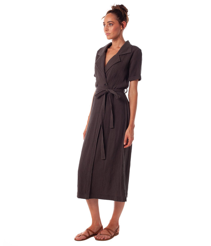 CAMILLE WRAP DRESS JUNGLE