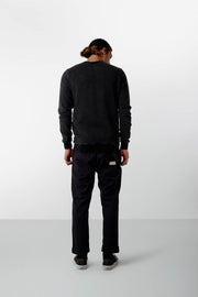 WASHED OUT PULLOVER DUSTED CHARCOAL
