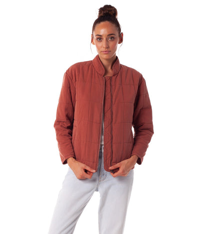 SANTIAGO JACKET TERRACOTTA