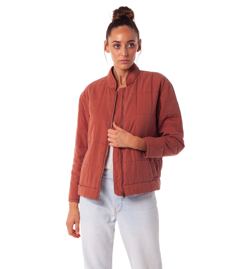 SANTIAGO JACKET TERRACOTTA