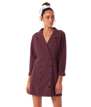 CASABLANCA DRESS MULBERRY