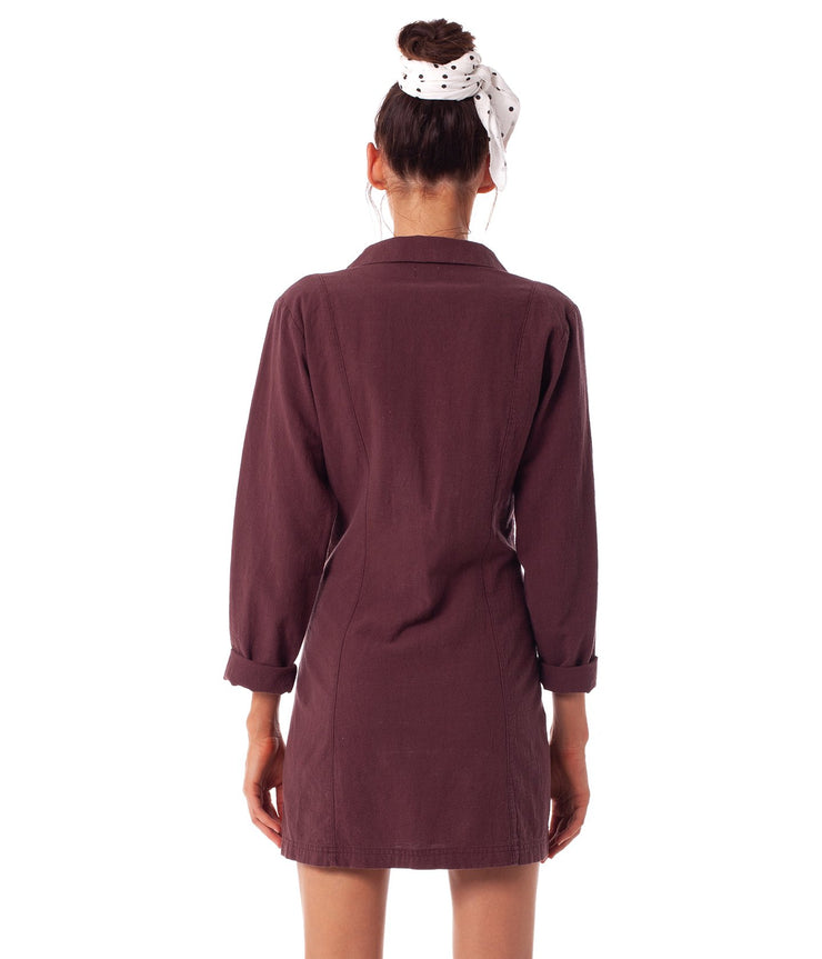 CASABLANCA DRESS MULBERRY
