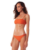 MALDIVES BANDEAU TOP RUST