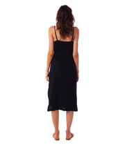 CAMILLE SLIP DRESS BLACK