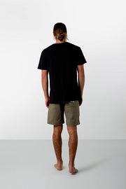 LINEN BUNKER WALKSHORT OLIVE
