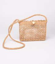 BUNGALOW PURSE BAG STRAW