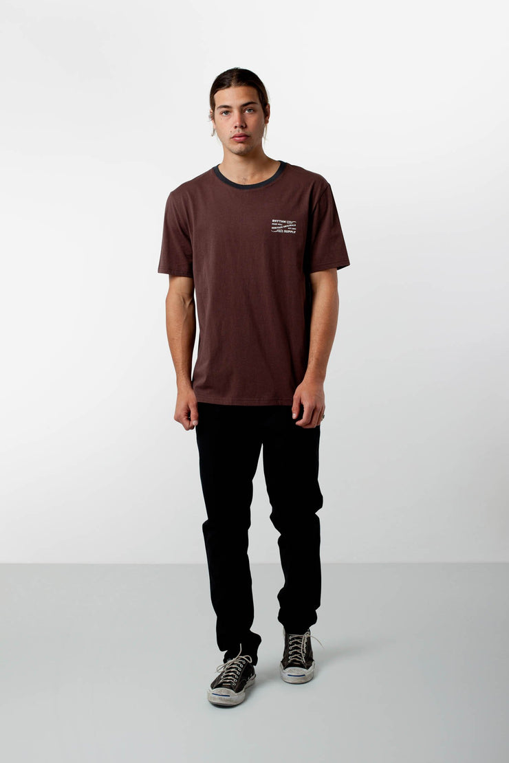 DECADE T-SHIRT VINTAGE BROWN