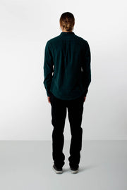 CORDUROY LS SHIRT PETROL