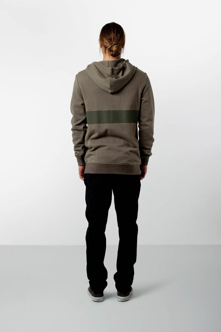 HERITAGE HOOD OLIVE