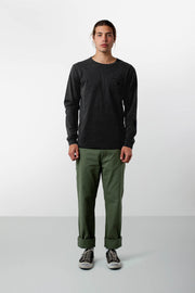 EVERYDAY WASH LS T-SHIRT VINTAGE CHARCOAL
