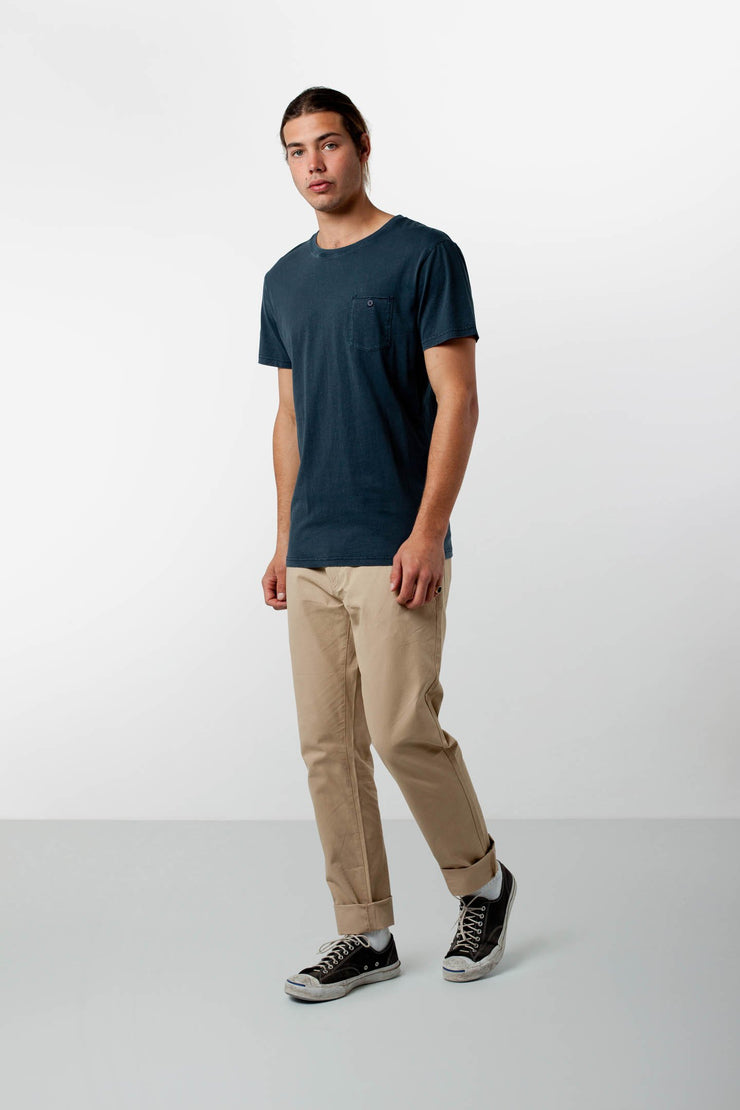 EVERYDAY WASH T-SHIRT VINTAGE INDIGO