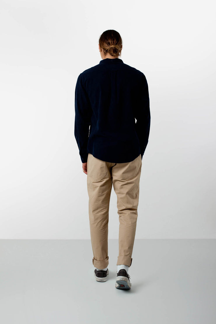 CORDUROY LS SHIRT DARK NAVY
