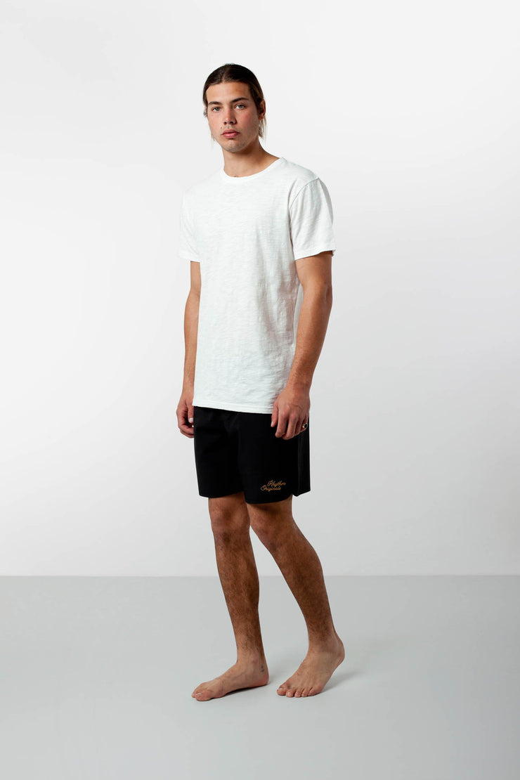 BLACK LABEL BEACH SHORT BLACK