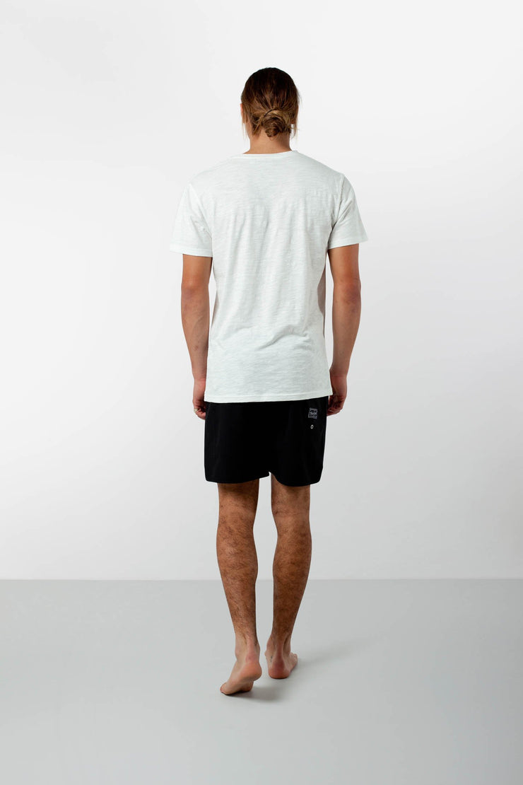 BLACK LABEL BEACH SHORT BLACK