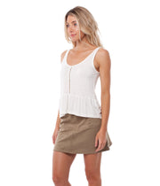 MY PEPLUM TOP NATURAL